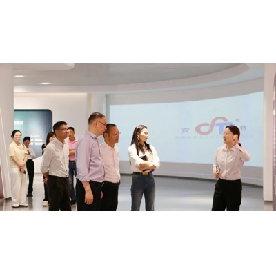 麗水市委社工部調(diào)研安特集團兩新黨建工作